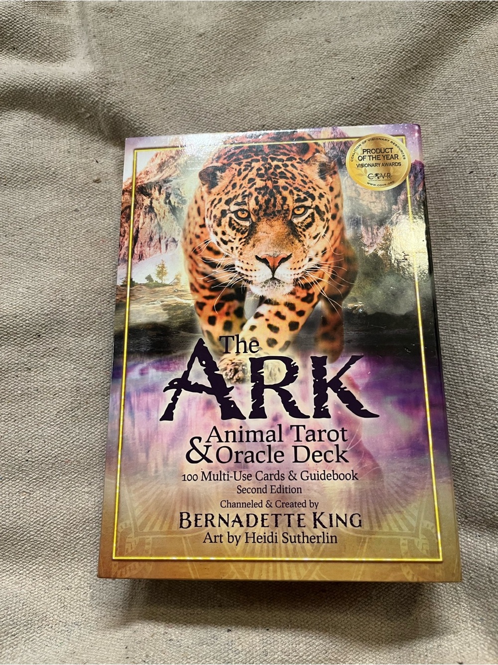 The Ark Animal Tarot & Oracle Deck - Brown/Gold